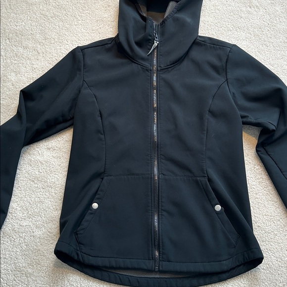 Bench Black Fleece-Lined Softshell Hooded Jacket - Size M - Picture 7 of 7